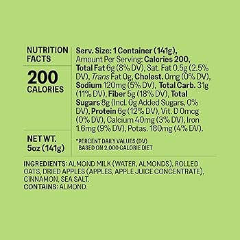 Apple - Mush MUSH Fruity Overnight Oatmeal Variety Pack, 5 OZ 16-Pack